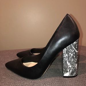 New Marble Block Heels 6.5